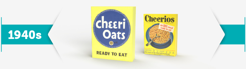 Cheerioats and Cheerios cereal